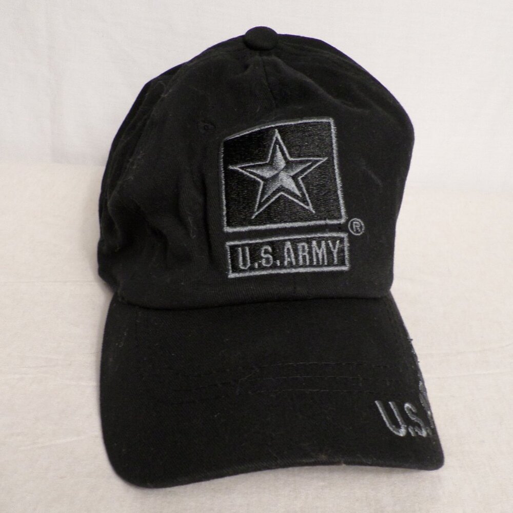 Military US ARMY Ball Cap Black Military Headwear US WARRIORS Hat